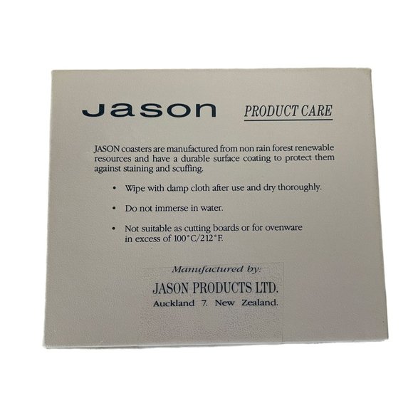 Jason Hardboard Cork Back Set of 6 Coasters by John Constable - Picture 2 of 9